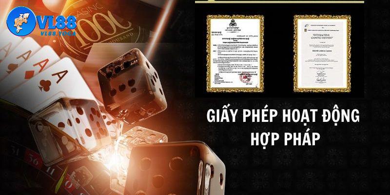 Đôi điều giới thiệu về giấy phép hoạt động VL88 Đôi điều giới thiệu về giấy phép hoạt động VL88