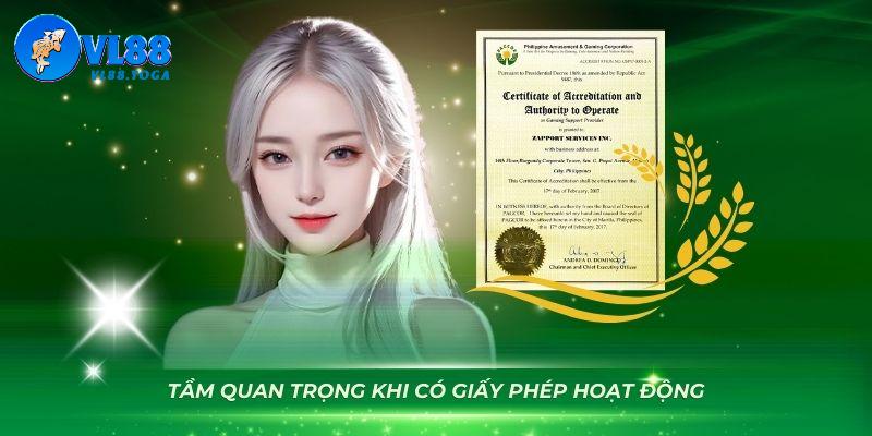 Giúp người chơi yên tâm trải nghiệm khi có giấy phép hoạt động VL88 Giúp người chơi yên tâm trải nghiệm khi có giấy phép hoạt động VL88