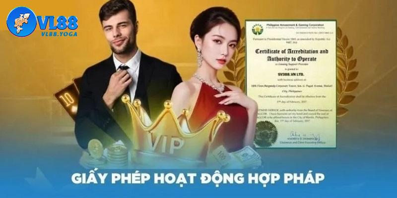 Những giấy phép hoạt động VL88 mà nhà cái sở hữu Những giấy phép hoạt động VL88 mà nhà cái sở hữu